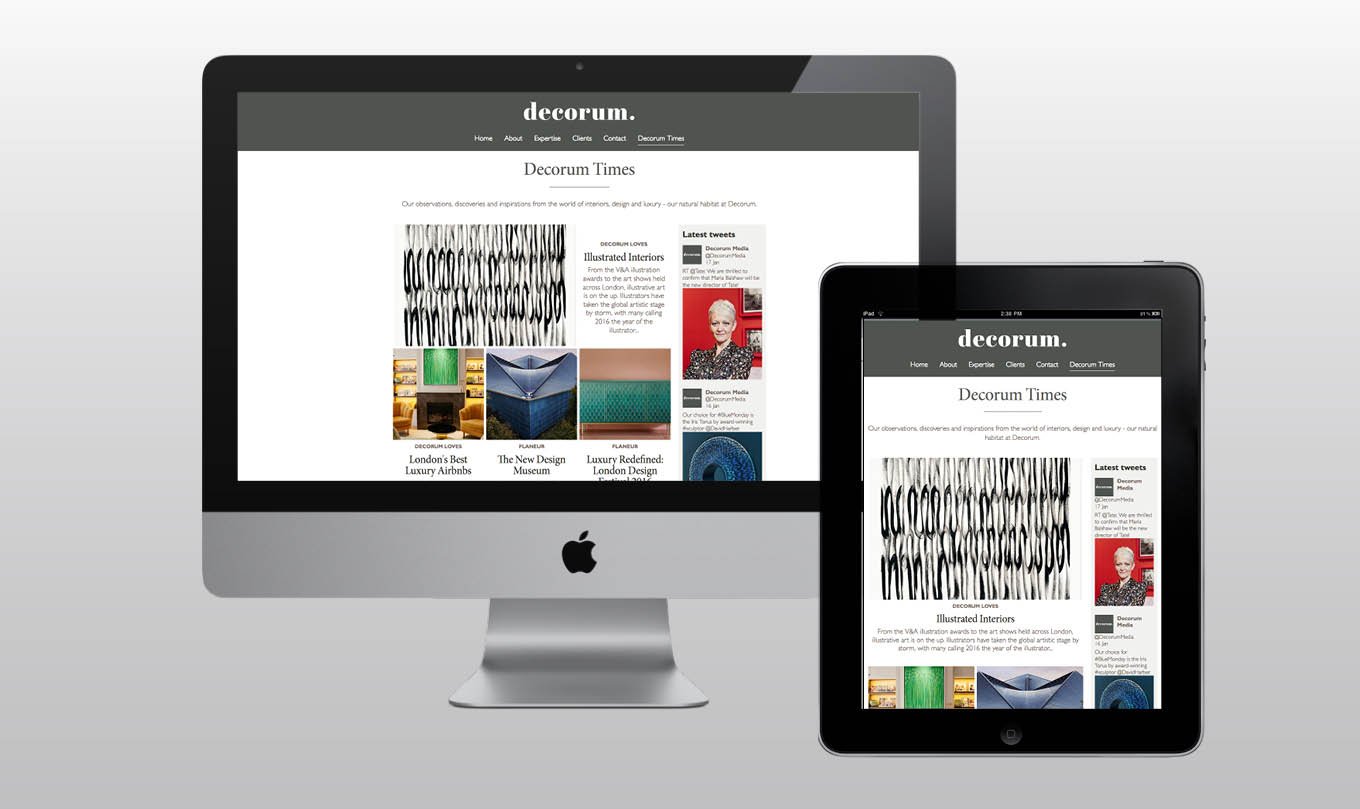 Decorum website
